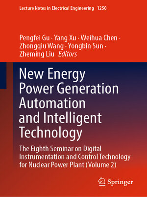 cover image of New Energy Power Generation Automation and Intelligent Technology